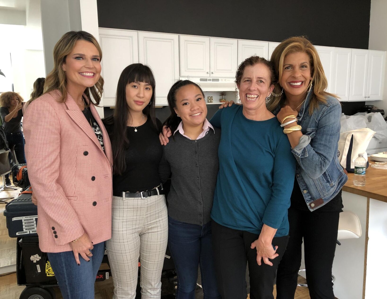 Savannah Guthrie and Hoda Kotb with guests